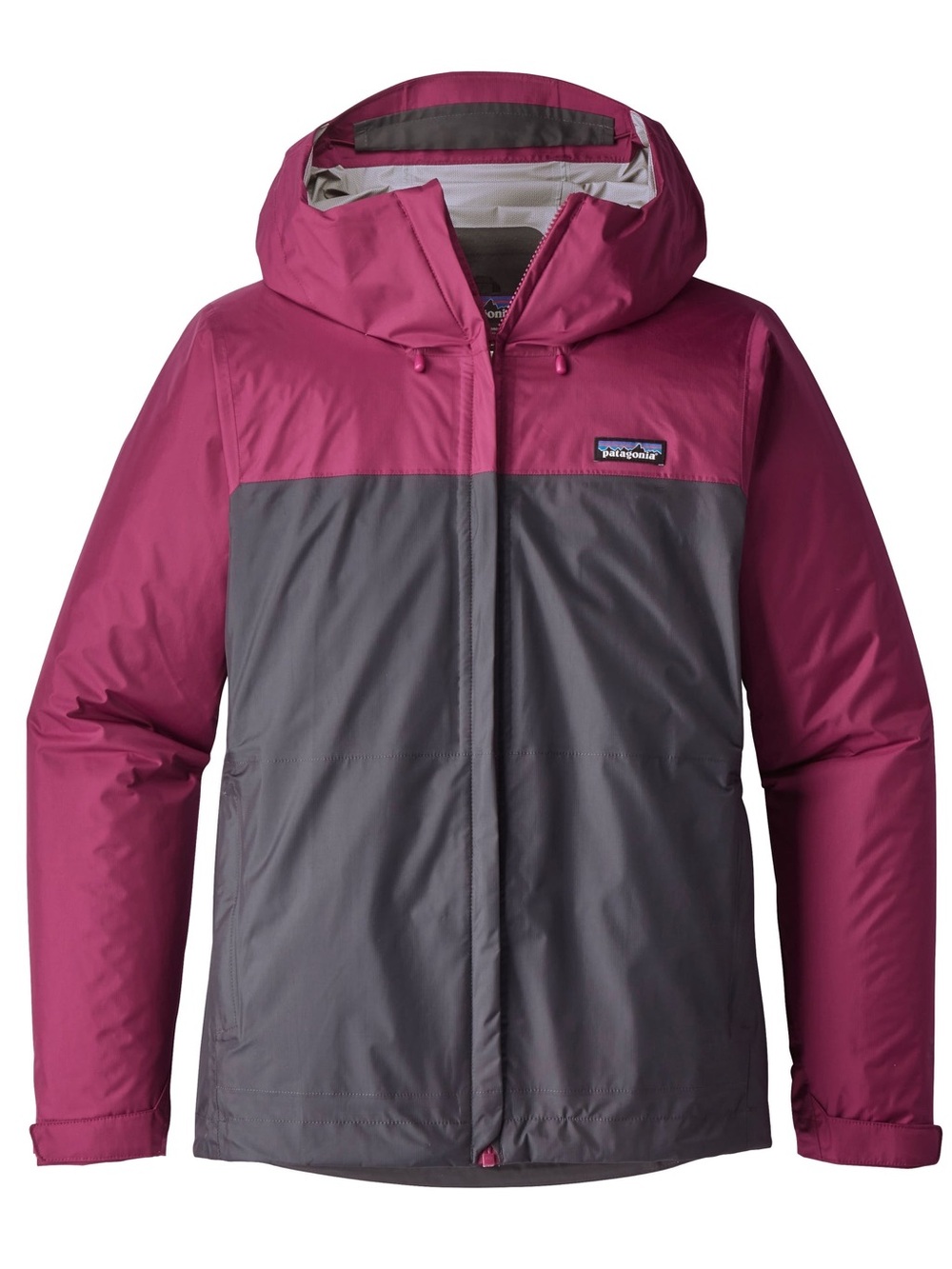 Patagonia Women's Torrentshell Rain Jacket XS Pink Gray